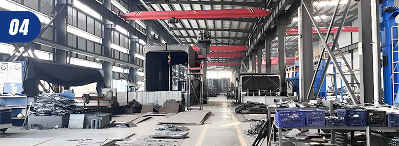 Spraying robot installation and commissioning