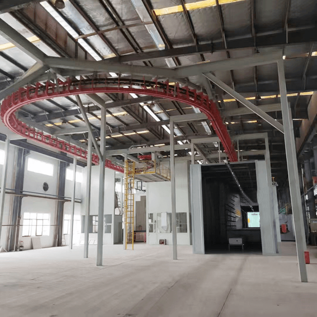 Heavy-Duty Overhead Coating Line