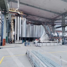 Aluminum Profile Powder Coating Line