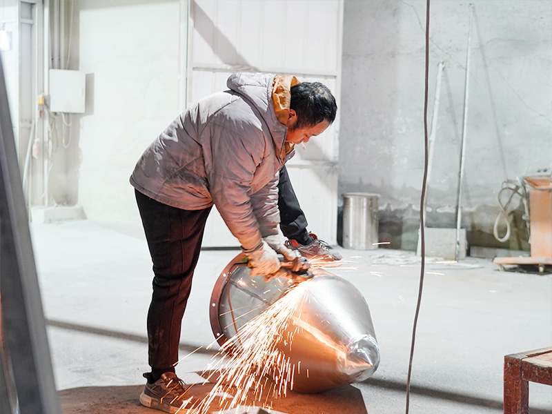 Powder coating equipment assembly workshop