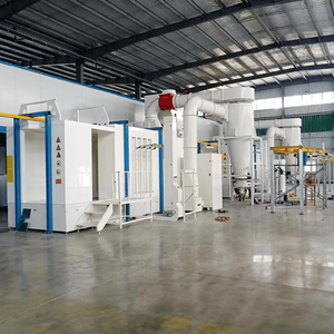 Large Cyclone Quick Color-Changing Powder Spray Booth System