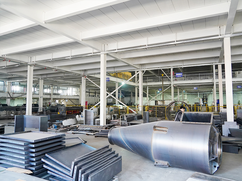 Powder coating booth manufacturing process