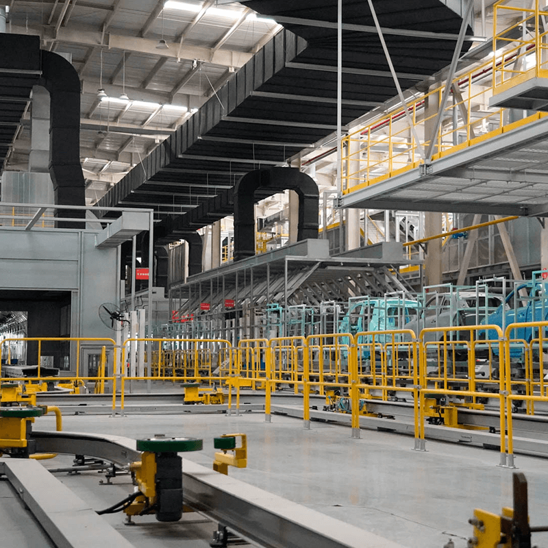 Automotive Painting Line Mechanisms
